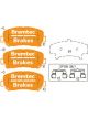 Bremtec Trade Line Brake Pad