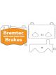 Bremtec Pro-Series Brake Pad