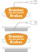 Bremtec Evolve Hybrid-Carbon Brake Pad