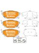 Bremtec Trans-Line Brake Pad