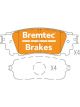 Bremtec Pro-Series Brake Pad