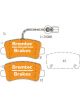 Bremtec Pro-Series Brake Pad
