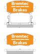 Bremtec Trade Line Brake Pad