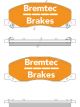 Bremtec Euroline Ceramic Brake Pad