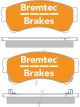 Bremtec Pro-Series Brake Pad