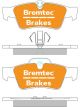 Bremtec Euroline Ceramic Brake Pad