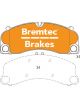 Bremtec Evolve Hybrid-Carbon Brake Pad