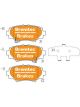 Bremtec Pro-Series Brake Pad