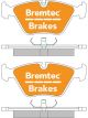 Bremtec Euroline Ceramic Brake Pad