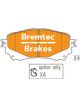 Bremtec Pro-Series Brake Pad