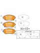 Bremtec Trade Line Brake Pad