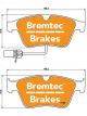 Bremtec Euroline Ceramic Brake Pad