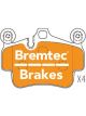 Bremtec Evolve Hybrid-Carbon Brake Pad
