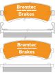 Bremtec Endure 4WD Brake Pad