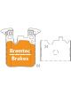 Bremtec Evolve Hybrid-Carbon Brake Pad