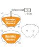 Bremtec Pro-Series Brake Pad