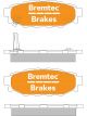Bremtec Evolve Hybrid-Carbon Brake Pad
