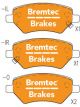Bremtec Trade Line Brake Pad