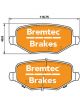 Bremtec Pro-Series Brake Pad
