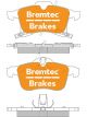 Bremtec Pro-Series Brake Pad