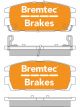 Bremtec Pro-Series Brake Pad