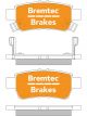 Bremtec Pro-Series Brake Pad