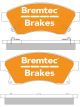 Bremtec Pro-Series Brake Pad