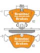 Bremtec Evolve Hybrid-Carbon Brake Pad