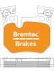 Bremtec Euroline Ceramic Brake Pad
