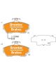 Bremtec Trade Line Brake Pad