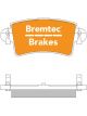 Bremtec Trade Line Brake Pad