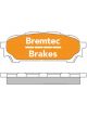 Bremtec Pro-Series Brake Pad