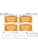 Bremtec Euroline Ceramic Brake Pad