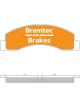 Bremtec Pro-Series Brake Pad