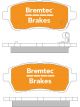 Bremtec Pro-Series Brake Pad