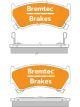 Bremtec Pro-Series Brake Pad