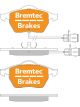 Bremtec Euroline Ceramic Brake Pad