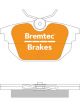 Bremtec Euroline Ceramic Brake Pad