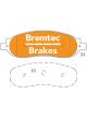Bremtec Pro-Series Brake Pad