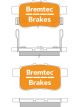 Bremtec Trade Line Brake Pad