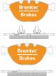 Bremtec Pro-Series Brake Pad