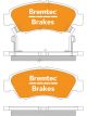 Bremtec Pro-Series Brake Pad