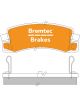 Bremtec Trade Line Brake Pad