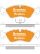 Bremtec Trade Line Brake Pad