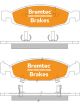 Bremtec Pro-Series Brake Pad