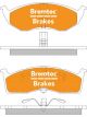 Bremtec Pro-Series Brake Pad