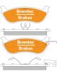 Bremtec Trade Line Brake Pad