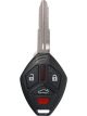 Aunger Ignition Key 4 Button Mitsubishi 380 44048 313Mhz Aftermarket