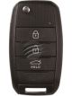 Aunger Ignition Key Flip 3 Button For Kia Cerato 13-16 Aftermarket
