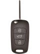 Aunger Ignition Key Flip 3 Button For Kia Cerato Koup 09-14 433Mhz
